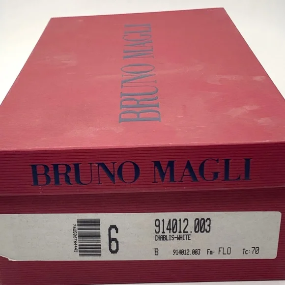 Bruno Magli Chablis White Crystal Ankle Dress Shoe - Picture 11 of 14